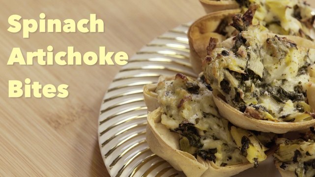 Your Mouth Will Water Over These Insane SPINACH ARTICHOKE Bites