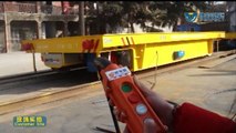 Low voltage BDG-60T electric remote control rail transfer car operation site video