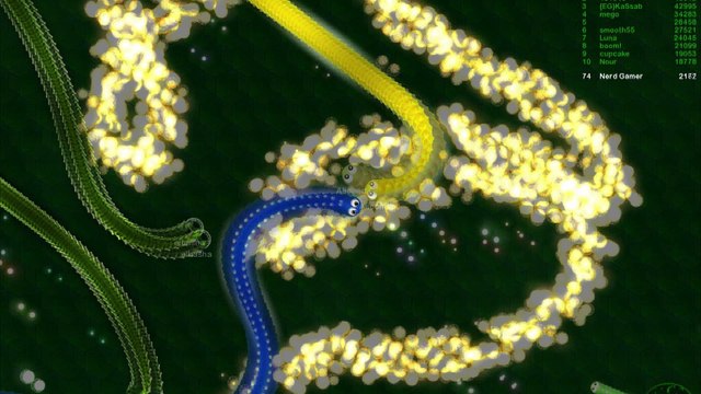 Wormax.io - super long worm best gameplay (Wormax.io funny moments) funny game