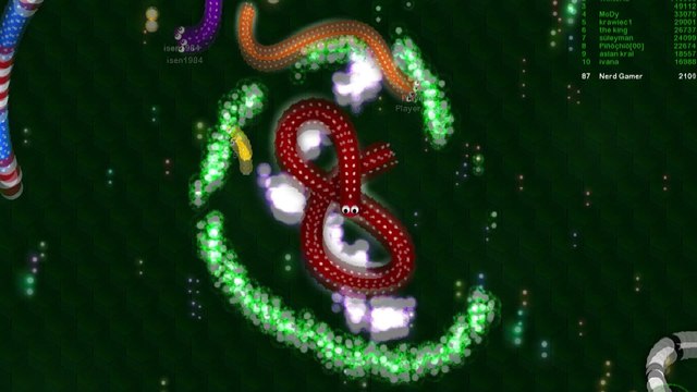 Wormax.io - super long worm best gameplay (Wormax.io funny moments) gameplay