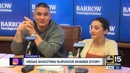 Woman released from hospital after Las Vegas shooting