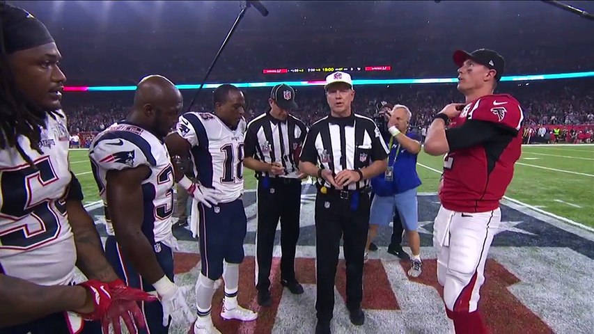 2016 Patriots win Super Bowl LI overtime coin toss