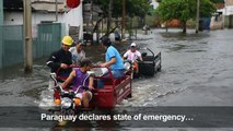 State of emergency in Paraguay due to heavy flooding