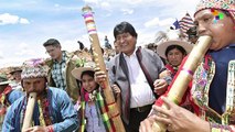 Evo Morales Calls to Celebrate Indigenous Culture at Pinkillada