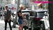 Logan Paul Shows Off Some Sweet Moves While Shopping With Dwarf Mamba In Beverly Hills