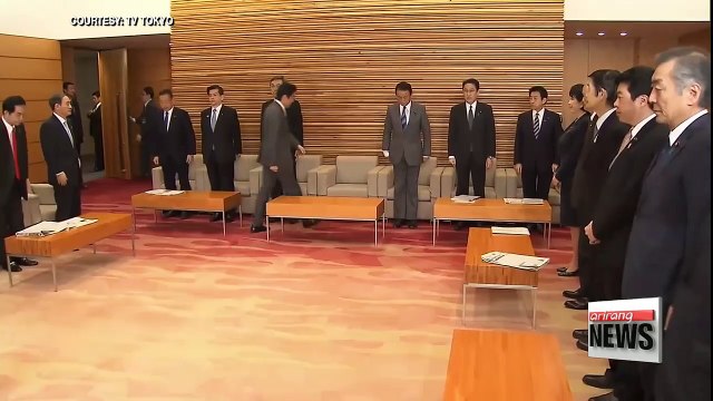 South Korea welcomes Japanese PM Abe's PyeongChang Olympics visit