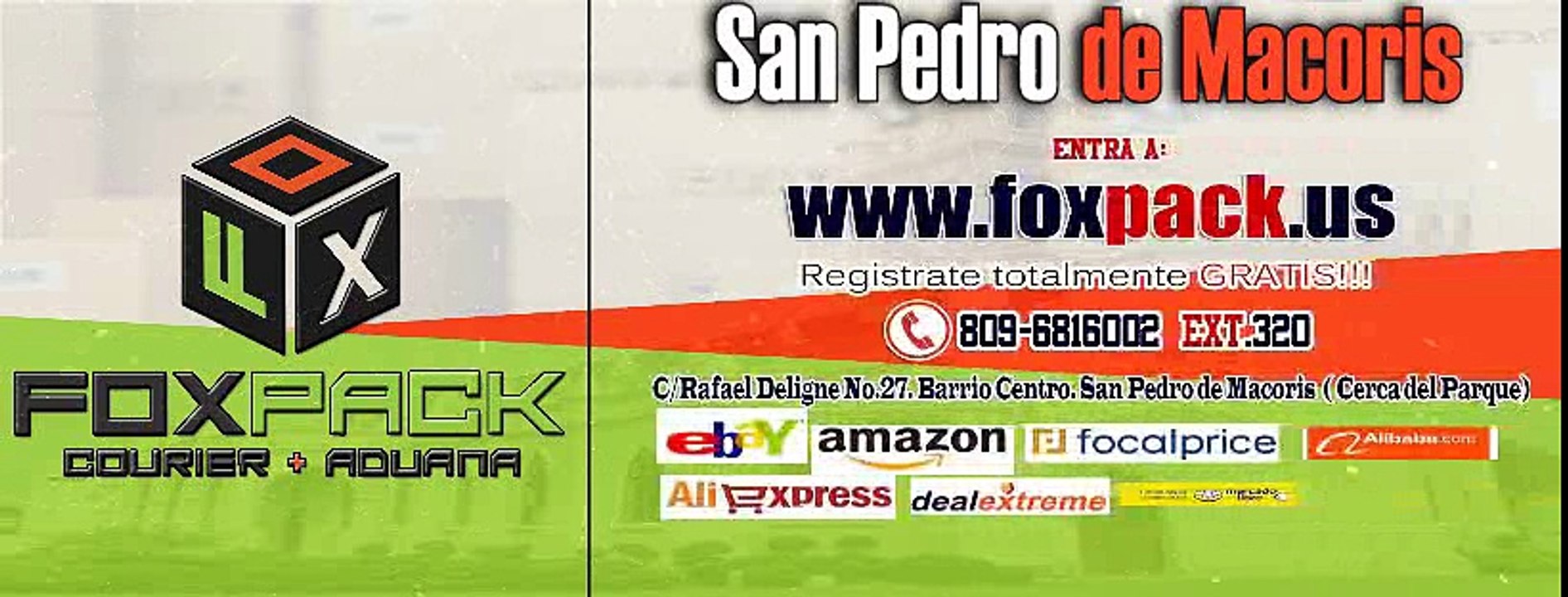 Fox Pack couriel San Pedro de Macoris