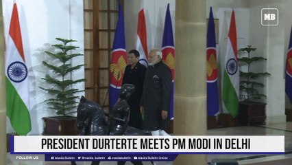 President Durterte meets PM Modi in Delhi