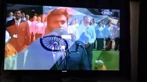 Indian National Anthem, Amitabh Singh singing at Boxing Day Cricket Match MCG 26Dec 2014