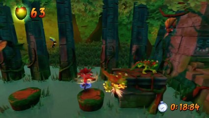 Crash Bandicoot (PS4) -  Sunset Vista Platinum Relic - N. Sane Trilogy