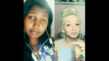 shape of you Amazing Kerala Singer Vs international  English Smule Singing