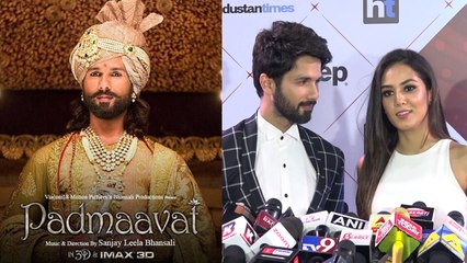 Mira Rajput REACTS & Praises Shahid Kapoor In Padmaavat