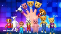 Finger Family Song - 3D Animals Finger Family Nursery Rhymes & Songs for Kids