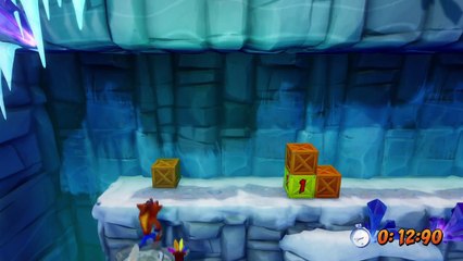 Crash Bandicoot 2 (PS4) - Snow Go Platinum Relic - N. Sane Trilogy