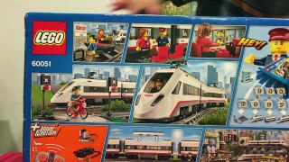 Toys R Us Lego RC High Speed Train Unboxing & Assembly