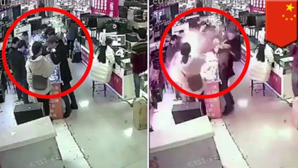 衝撃映像！iPhoneのバッテリー噛んで爆発　中国 - トモニュース