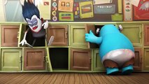 Funny Animated Cartoon | Spookiz | Push Cula, Push! | 스푸키즈 | Cartoon For Children
