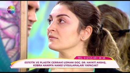 Doç. Dr. Hayati Akbaş - Kübra Hanım'a Yapacağı Uygulamaları Anlatıyor -Show Tv