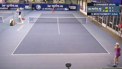 SHNAIDER vs MONTGOMERY - Les Petits As 2018