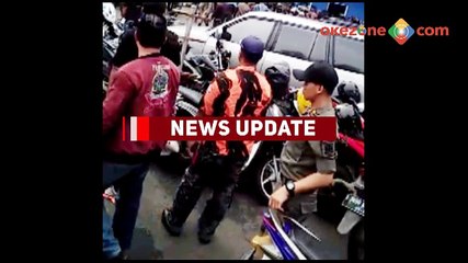GMBI Bentrok dengan Satpol PP Tuntut Korupsi Retribusi Pajak