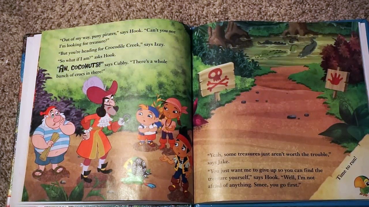 Jake & Neverland Pirates ~ After While Crocodile Childrens Read Aloud Story Book For Kids