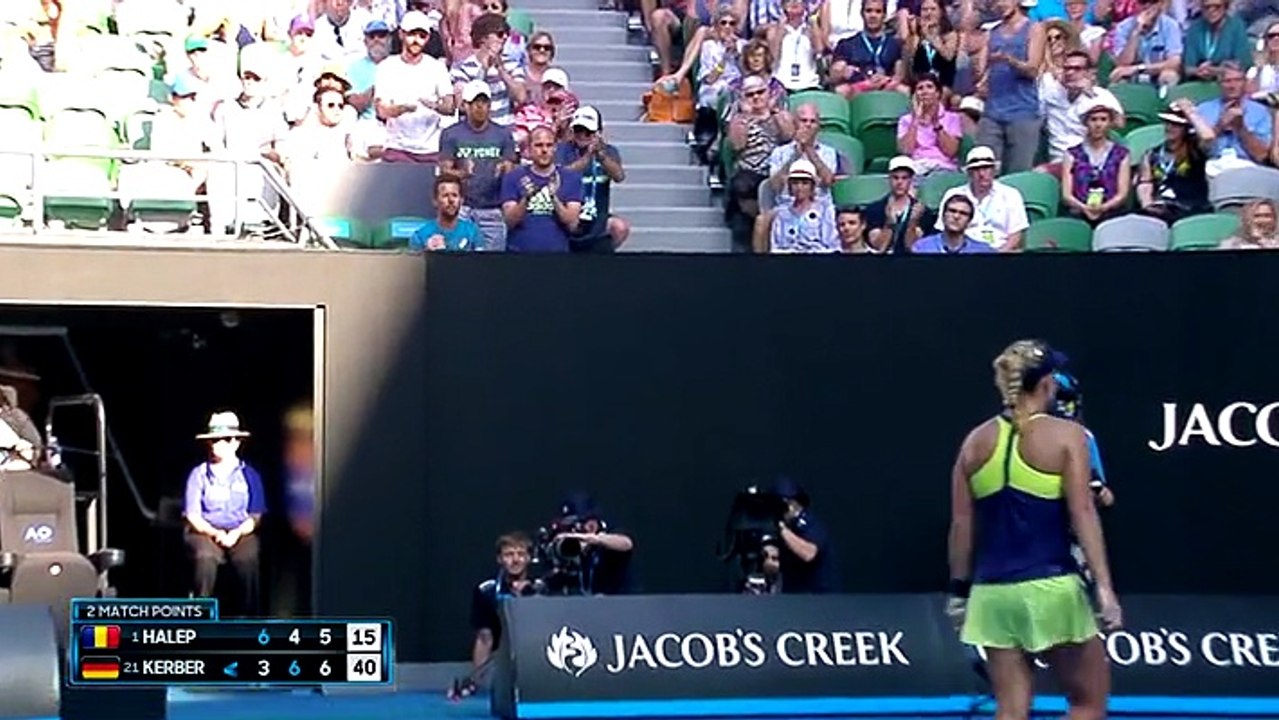 Halep v Kerber | AO2018 SF
