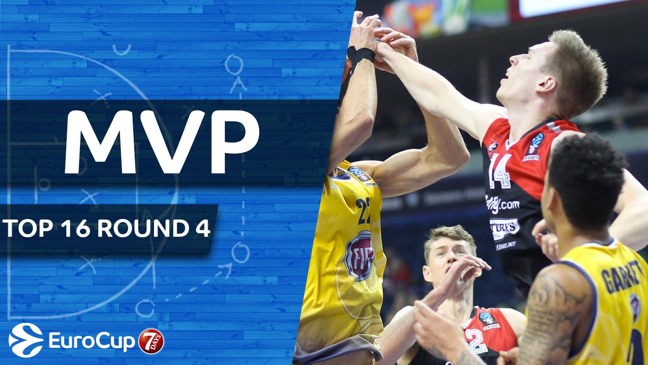 7DAYS EuroCup Top 16 Round 4 MVP: Martynas Echodas, Lietuvos Rytas Vilnius