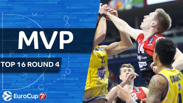 7DAYS EuroCup Top 16 Round 4 MVP: Martynas Echodas, Lietuvos Rytas Vilnius