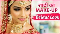 Beautiful Indian Bridal Makeup Tutorial | Bridal Makeup In Hindi | Step By Step Makeup Tutorial