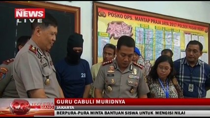 Cabuli 16 Murid, Oknum Guru Ini Digelandang Petugas