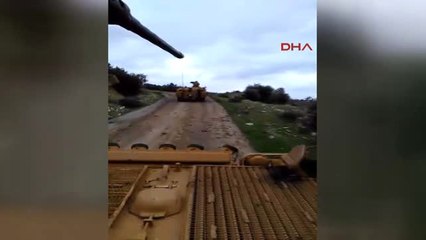Tankların Sınır Geçip Afrin'e İlerlemesi Devam Ediyor