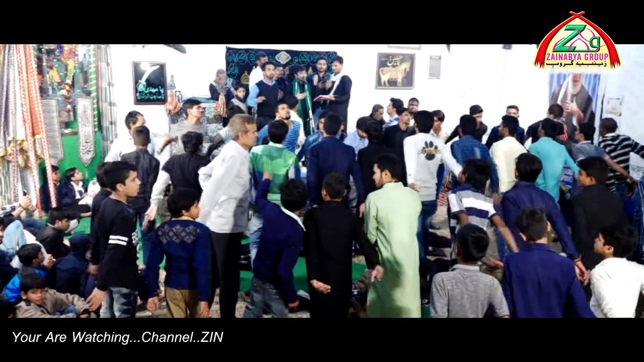 Nauha Live  Kashif Mahir Muzaffarnagari - Kahti thien Ran Mein Fatima Zehra s.a. Jagah Jagah