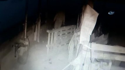 Kar Maskeli Jeneratör Hırsızları Kamerada