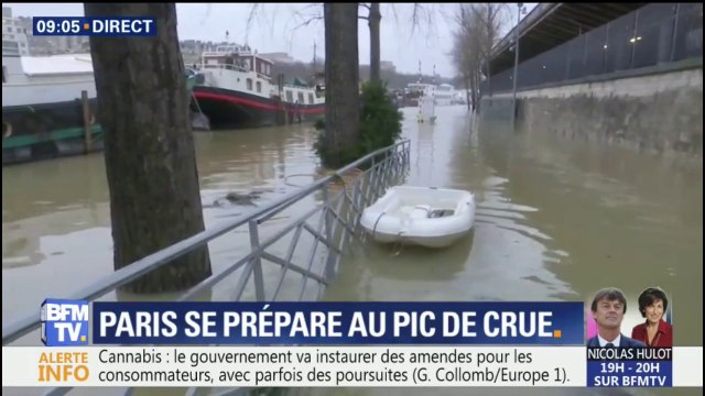 Crue de la Seine: quelle est la situation ce matin à Paris ?