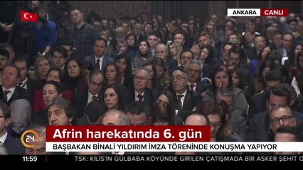 Kilis'te camiye roket atan terör örgütüne Yıldırım'dan tepki