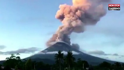 Philippines : le volcan Mayon est entré en éruption, les images chocs (Vidéo)