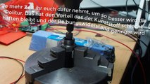 DIY Mini-Extruder Bearbeiten Screw und Barrel (schleifen & polieren)