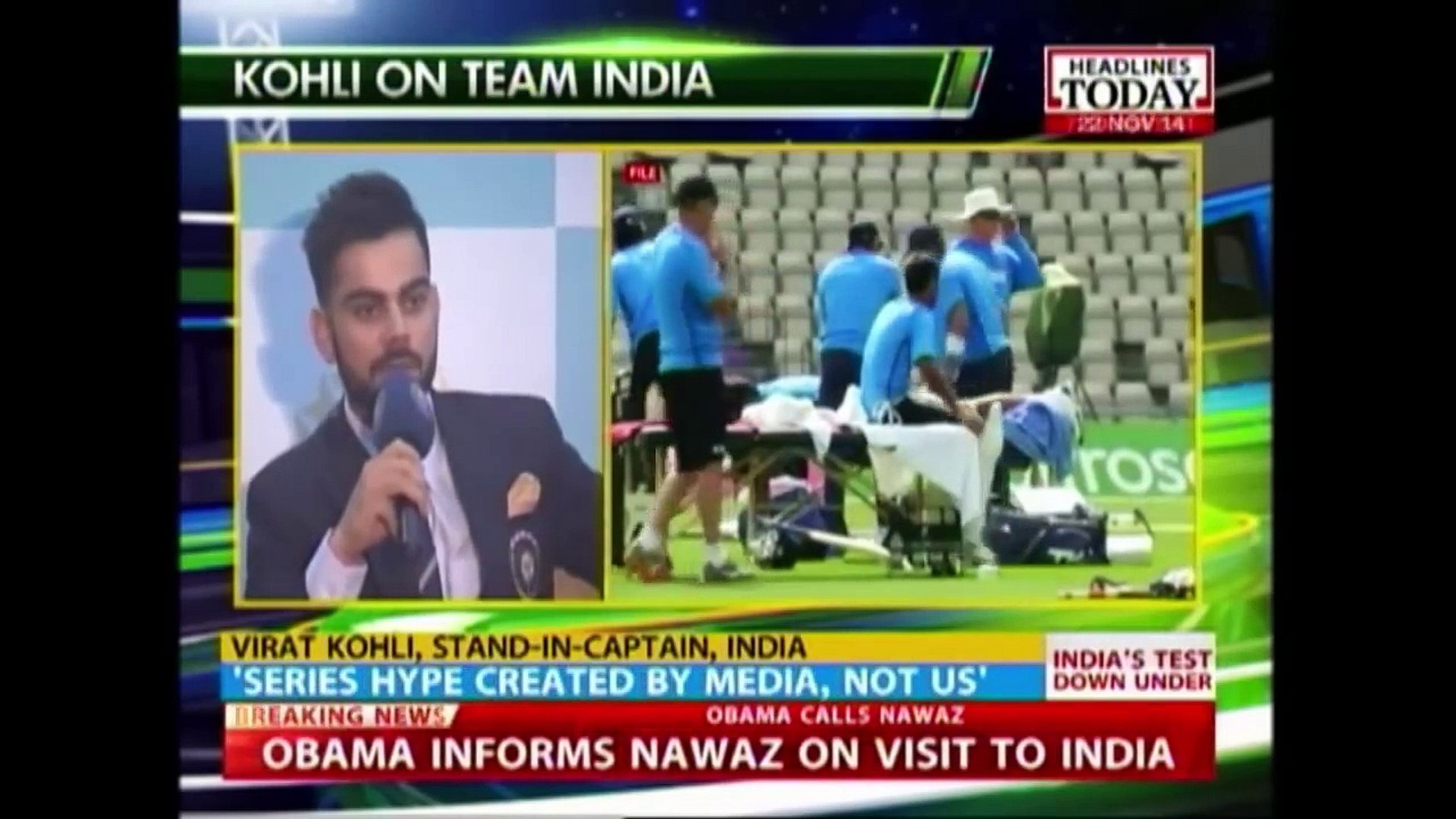 Indian cricket team heads to Australia for series down under