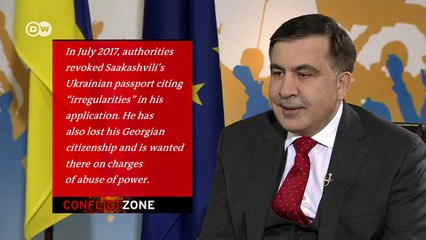 Download Video: Mikheil Saakasvili on Conflict Zone | DW English