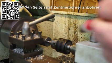 DIY Mini-Extruder Herstellung Barrel aus Vollmaterial Teil 1