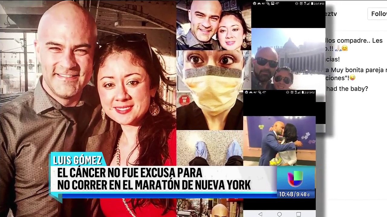 El cáncer no es excusa: Luis Gómez de Univision 41 corrió el maratón | Dr. Juan