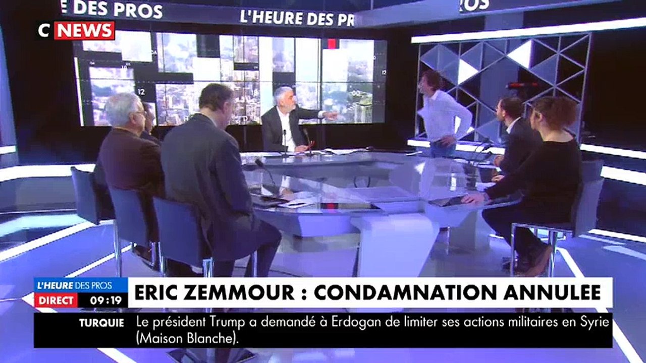 Cali quitte le plateau de CNews énervé par Eric Zemmour