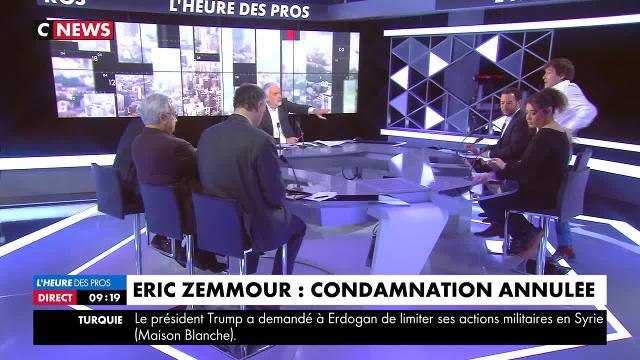 CNews : Cali quitte le plateau en direct pour ne pas débattre avec Eric Zemmour