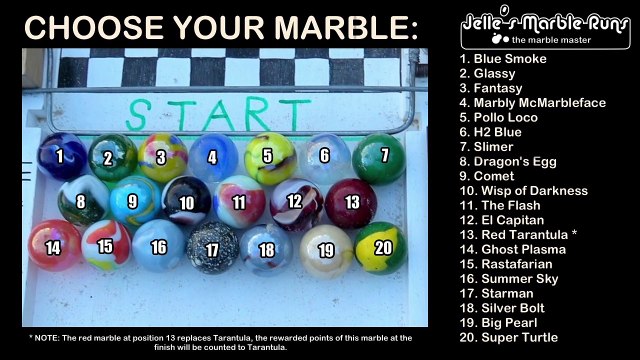 Sand Marble Race: Tournament 2016 (Race 11)