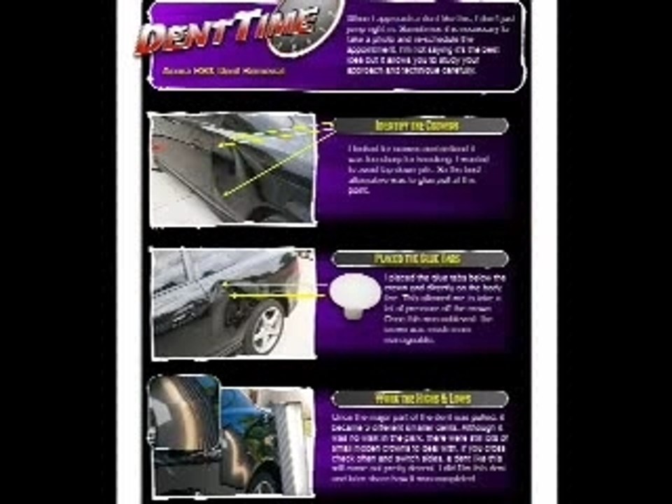 San Diego - Mobile Auto Dent Repair - Paintless Ding Removal