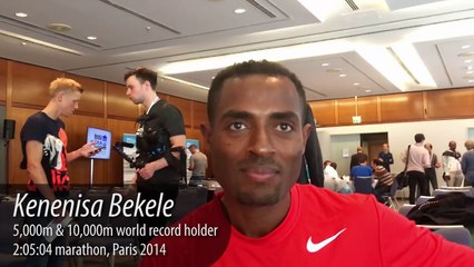 2016 Berlin Marathon: Kenenisa Bekele on the Oromo protests