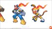 Pokemon Fusion Sprite: Request #63: Blaziken Lucario Infernape
