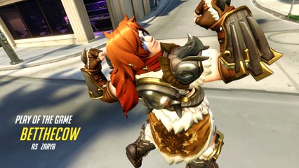 Flying Zarya Counters Bastion