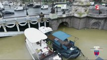 Inondations : la crue de la Seine vue du ciel