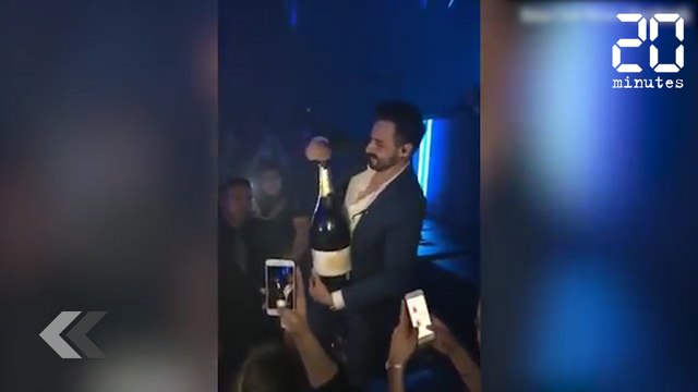 Il renverse une bouteille de champagne à 30 000£ en boite - Le Rewind du vendredi 26 janvier 2018